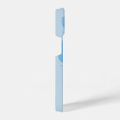 Skull Face Blue iPhone Hülle (Rechte Seite)