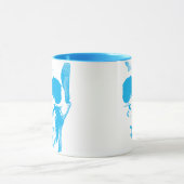 Skull Face Blue Tasse (Zentrum)