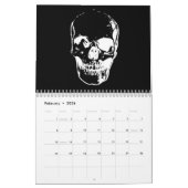 Skull Fantasy Art Heavy Metal Kalender (Feb 2026)