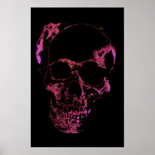 Skull Fantasy Art Poster