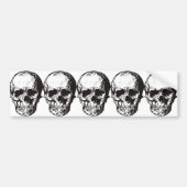 Skull Fantasy Art Rock Punk Heavy Metal Autoaufkleber (Vorne)