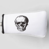 Skull Fantasy Art Rock Punk Heavy Metal Golf Headcover (Vorderseite)