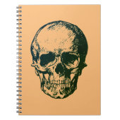 Skull Fantasy Art Rock Punk Heavy Metal Notizblock (Vorderseite)