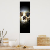 Skull Fantasy Art Rock Punk Heavy Metal Poster (Küche)
