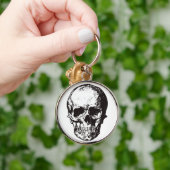 Skull Fantasy Art Rock Punk Heavy Metal Schlüsselanhänger (Hand)