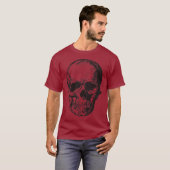 Skull Fantasy Art Rock Punk Heavy Metal T-Shirt (Vorne ganz)