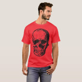 Skull Fantasy Art Rock Punk Heavy Metal T-Shirt (Vorne ganz)