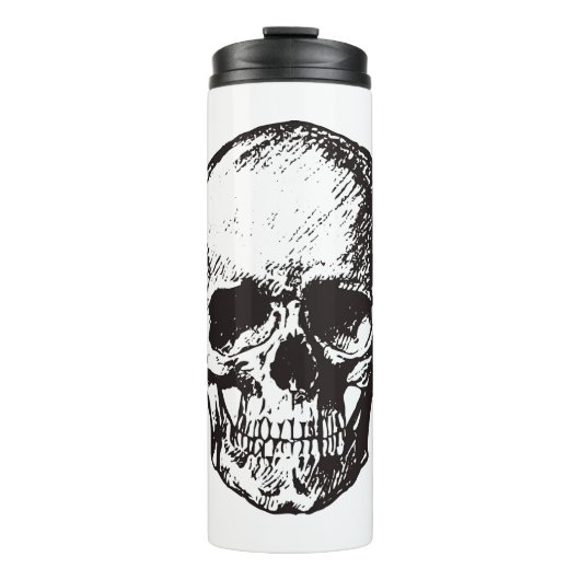 Skull Fantasy Art Rock Punk Heavy Metal Thermosbecher (Vorderseite)