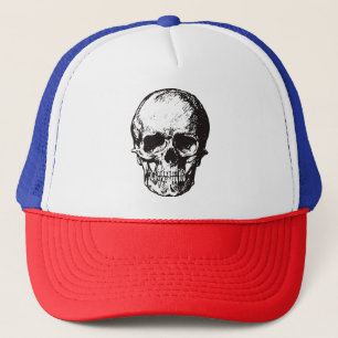 Skull Fantasy Art Rock Punk Heavy Metal Truckerkappe
