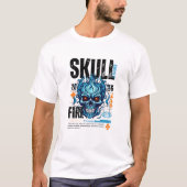 Skull fire T-Shirt (Vorderseite)