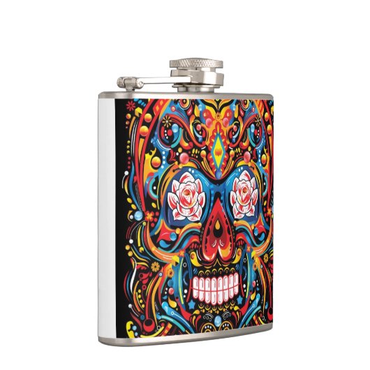 Skull Flachmann (Rechts)