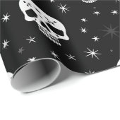 Skull Flakes: Ein unglaublich festlicher Wrap Geschenkpapier (Rolleneckpunkt)