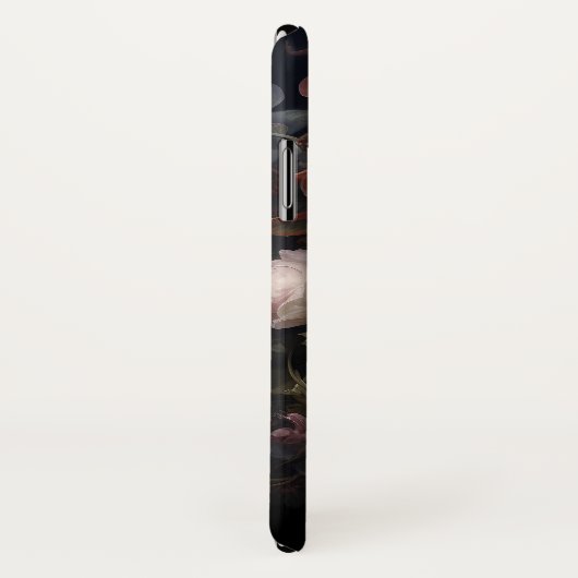 Skull Floral Roses Flower Case-Mate iPhone Hülle (Hinten/Rechts)