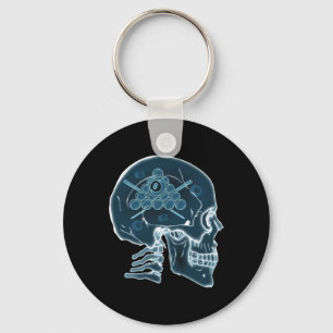 Skull Funny Billiards Billard Pool Player Sportsna Schlüsselanhänger