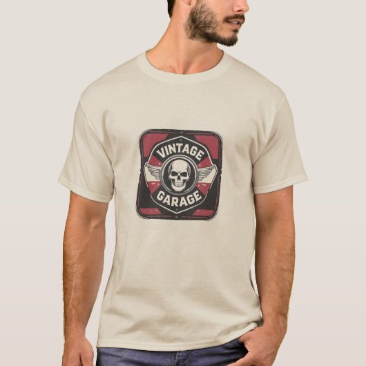 Skull Garage T - Shirt (Vorderseite)