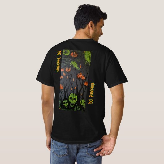 Skull Garden T-Shirt v.2 (Schwarz voll)