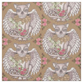 Skull Gargoyle Stoff (Muster)