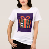 Skull-Geschenk Frauen-T - Shirt (Vorderseite)