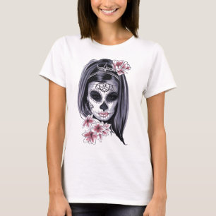Skull-Girl-Design T-Shirt