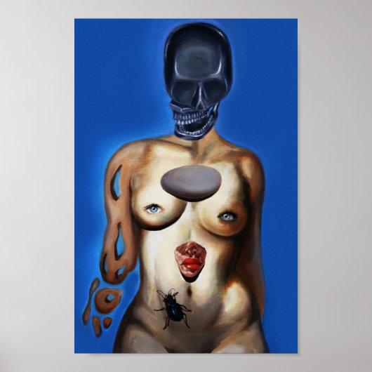 Skull Girl Poster (Vorne)