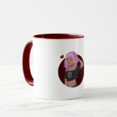 Skull Girl Tasse (Vorderseite Links)