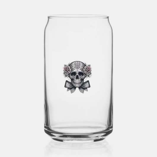Skull Glass Dosenglas (Vorderseite)