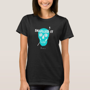 Skull Golf Sprichwort T-Shirt für Damen und Herren
