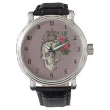 Skull Goth Watch