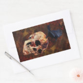 Skull & Gothic Crow Fantasy Art Stickers (Umschlag)