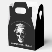 Skull Gothic Graduation Party Radiology Geschenkschachtel (Geöffnet)