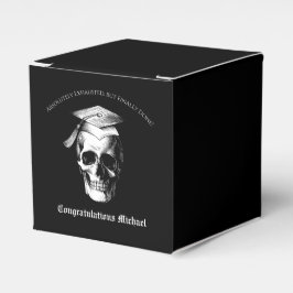 Skull Gothic Graduation Party Radiology Geschenkschachtel