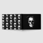 Skull Gothic Halloween Gästebuch (Voll)