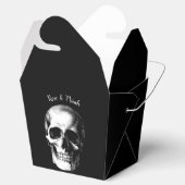 Skull Gothic Halloween Gastgeschenk Hochzeit Boxen Geschenkschachtel (Geöffnet)