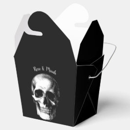 Skull Gothic Halloween Gastgeschenk Hochzeit Boxen Geschenkschachtel