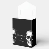 Skull Gothic Halloween Gastgeschenk Hochzeit Boxen Geschenkschachtel (Geöffnet)