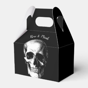 Skull Gothic Halloween Gastgeschenk Hochzeit Boxen Geschenkschachtel