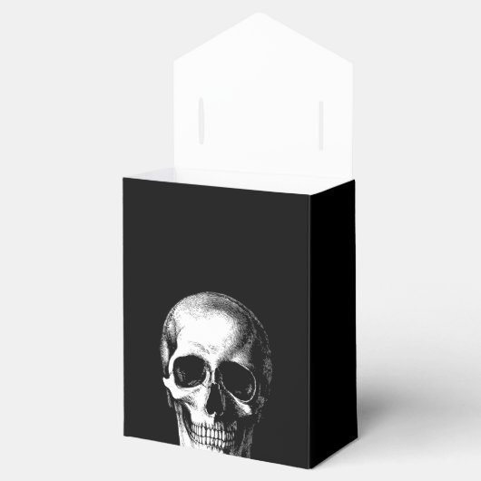 Skull Gothic Halloween Gastgeschenk Hochzeit Boxen Geschenkschachtel (Geöffnet)