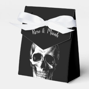Skull Gothic Halloween Gastgeschenk Hochzeit Boxen Geschenkschachtel