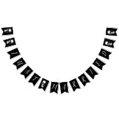 Skull Gothic Halloween Hochzeitsjagd Wimpelkette (Alle)