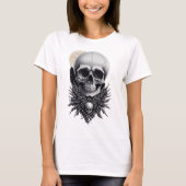 Skull-Gothic-Hemd T-Shirt (Vorderseite)