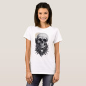 Skull-Gothic-Hemd T-Shirt (Vorne ganz)