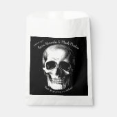 Skull Gothic Wedding Einladung Geschenktütchen (Vorderseite)