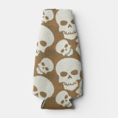 Skull-Grafikmuster-Design Flaschenkühler (Vorderseite)