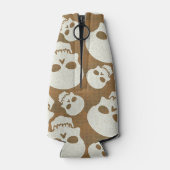 Skull-Grafikmuster-Design Flaschenkühler (Rückseite)