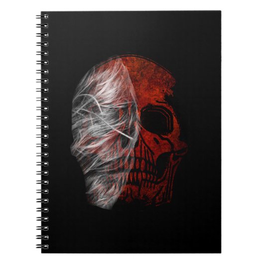 SKULL GRAPHIC HALLOWEEN GIFT DESIGN NOTIZBLOCK (Vorderseite)