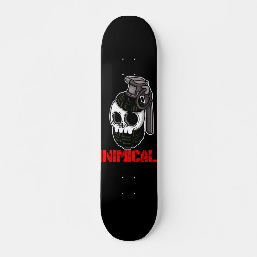Skull Grenade Skateboard (Vorne)
