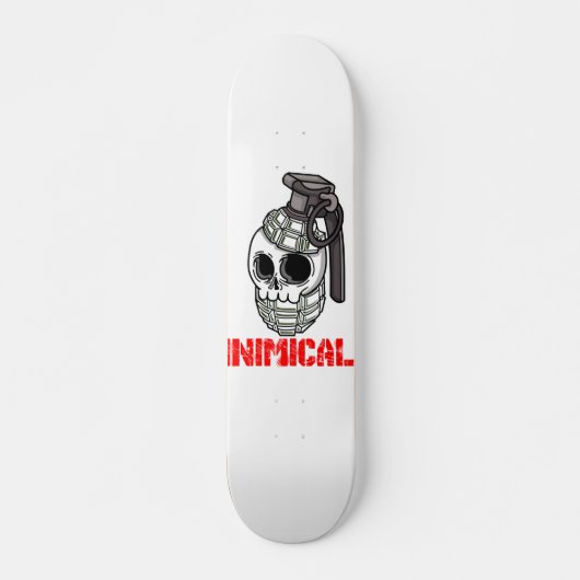 Skull Grenade Skateboard (Vorne)