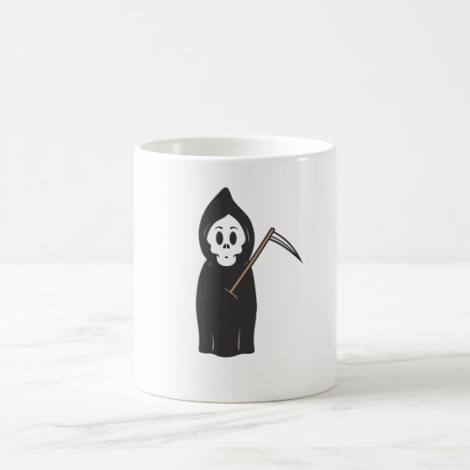 Skull Grimreaper Kaffeetasse (Mittel)