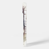 Skull Grunge Ästhetische Aquarellbilder Case-Mate iPhone Hülle (Rückseite / Links)