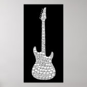 Skull Guitar Poster (Vorne)